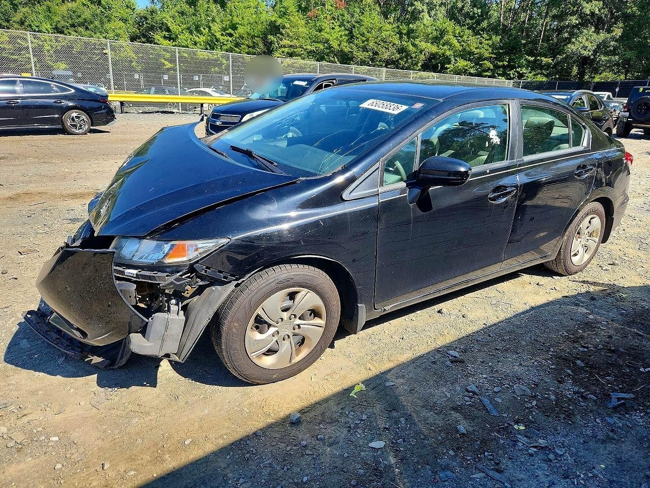 2015 HONDA CIVIC LX | 2HGFB2F53FH566100 | UPCARS