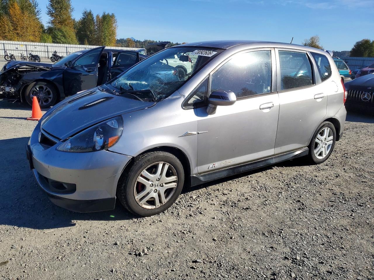 2008 HONDA FIT SPORT | JHMGD386X8S034605 | UPCARS