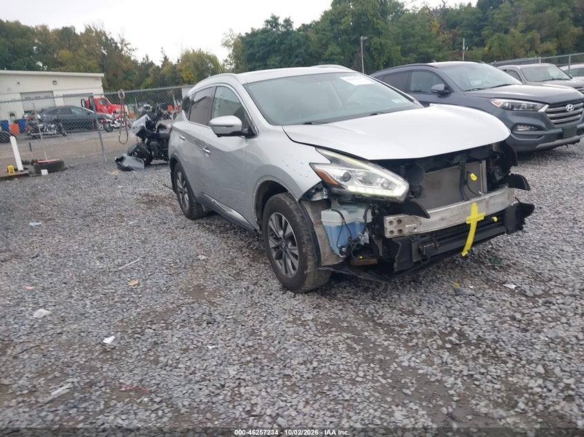 2015 NISSAN MURANO SL | 5N1AZ2MH4FN287193 | UPCARS