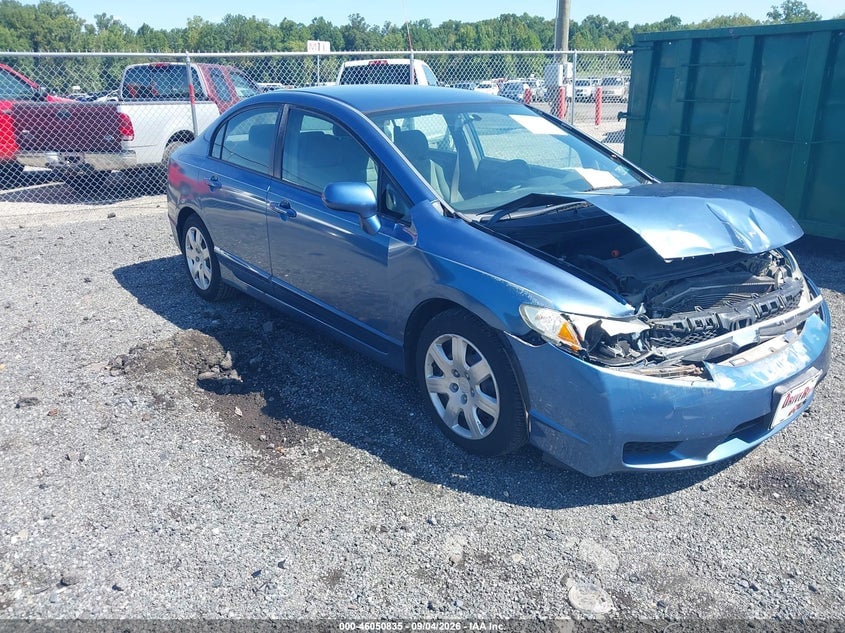 2010 HONDA CIVIC LX | 2HGFA1F57AH540914 | UPCARS