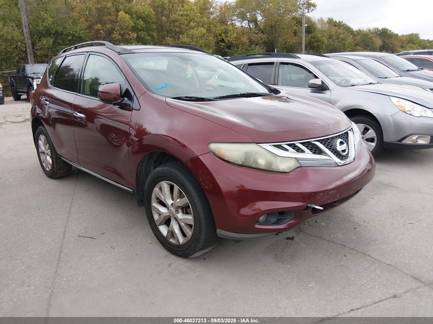 2011 NISSAN MURANO SL | JN8AZ1MW1BW160200 | UPCARS