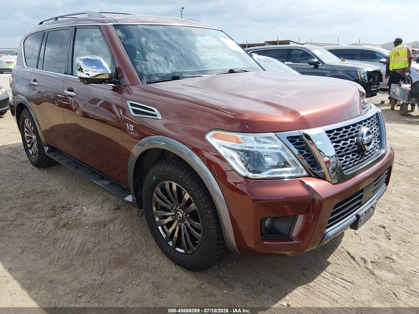 2018 NISSAN ARMADA PLATINUM | JN8AY2NF9J9333224 | UPCARS