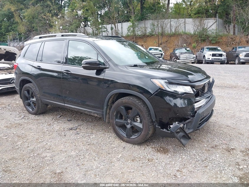 2021 HONDA PASSPORT AWD ELITE | 5FNYF8H07MB003487 | UPCARS
