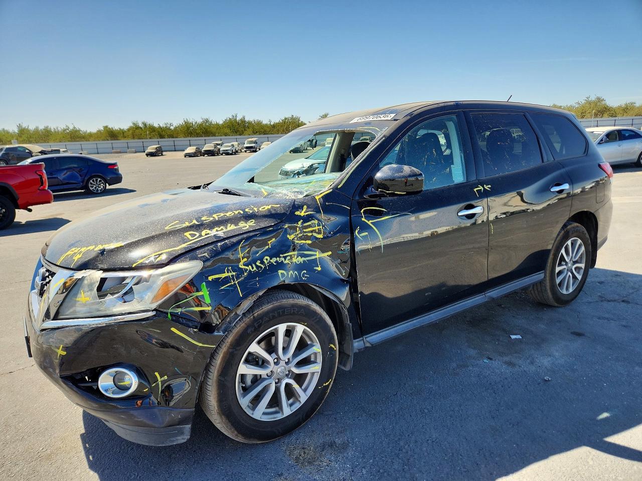 2014 NISSAN PATHFINDER S | 5N1AR2MN6EC728113 | UPCARS