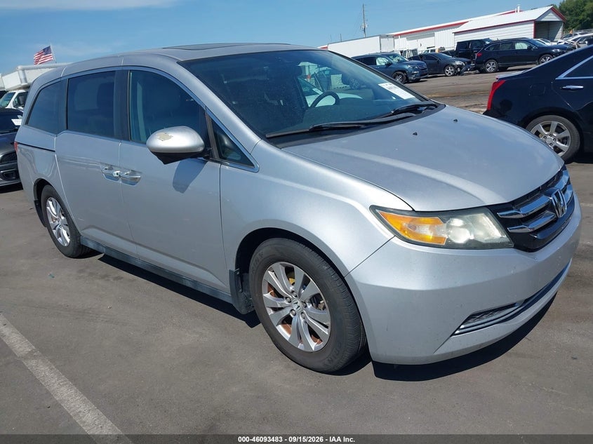 2015 HONDA ODYSSEY EX-L | 5FNRL5H65FB067904 | UPCARS
