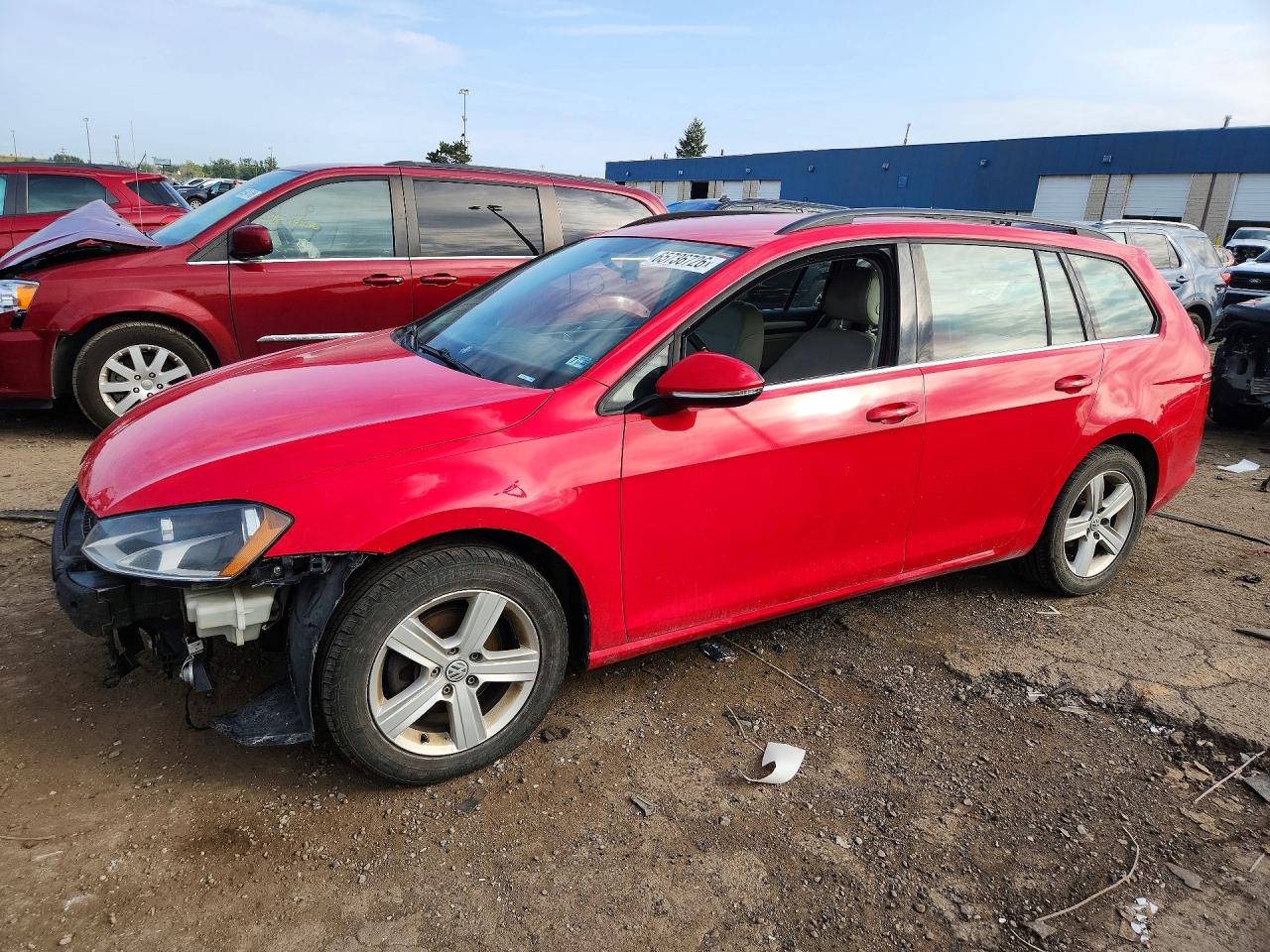2015 VOLKSWAGEN GOLF TDI S | 3VWCA7AUXFM517930 | UPCARS