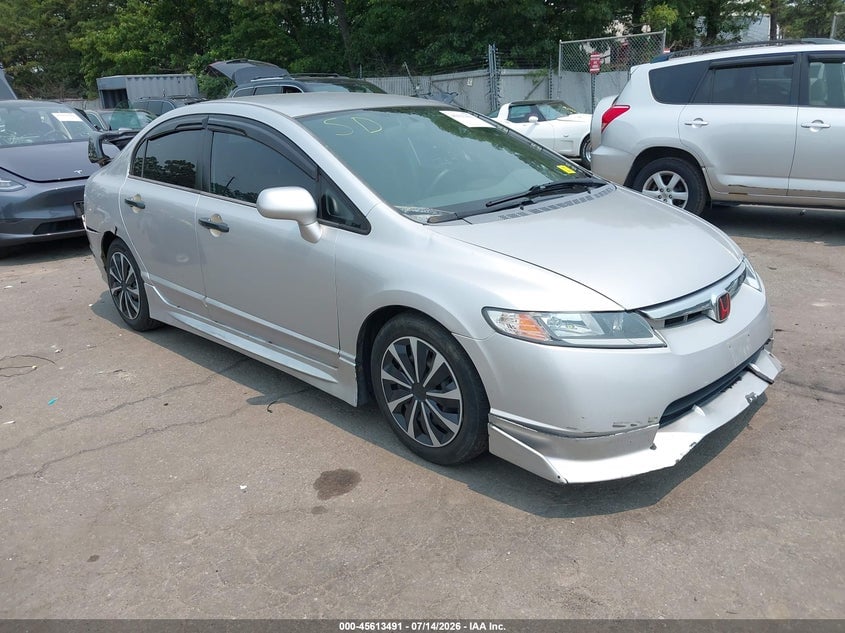 2006 HONDA CIVIC LX | JHMFA16576S001481 | UPCARS