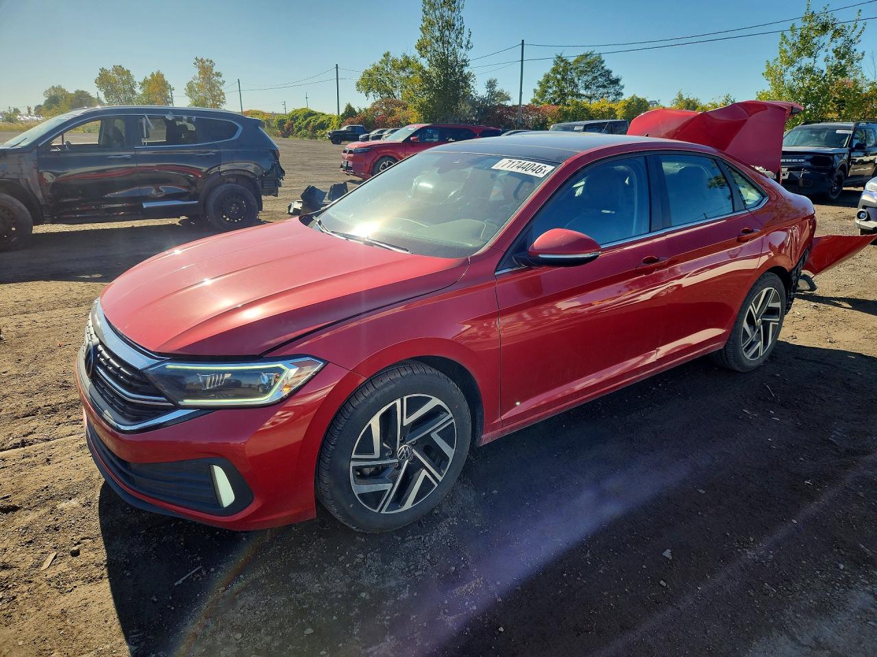 2022 VOLKSWAGEN JETTA SEL | 3VWGM7BU2NM033238 | UPCARS