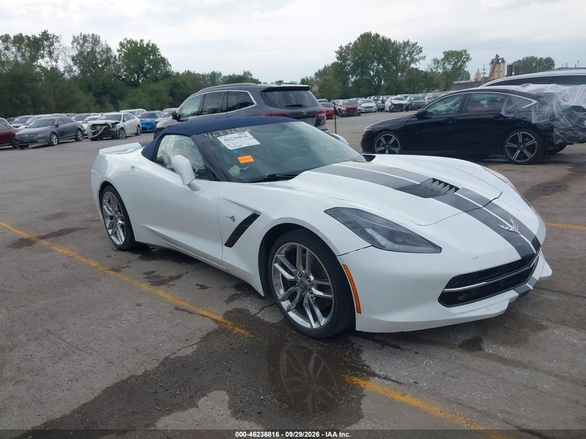 2015 CHEVROLET CORVETTE STINGRAY Z51 | 1G1YJ3D76F5105557 | UPCARS