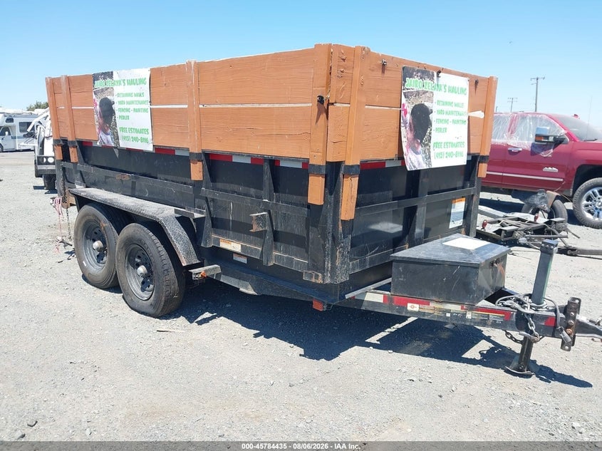 2021 CARRY-ON 12' DUMP | 4YMBD1227MR003803 | UPCARS