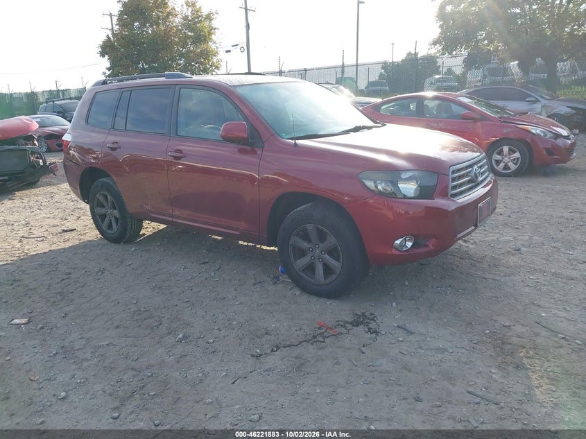2009 TOYOTA HIGHLANDER | JTEES41A492130231 | UPCARS