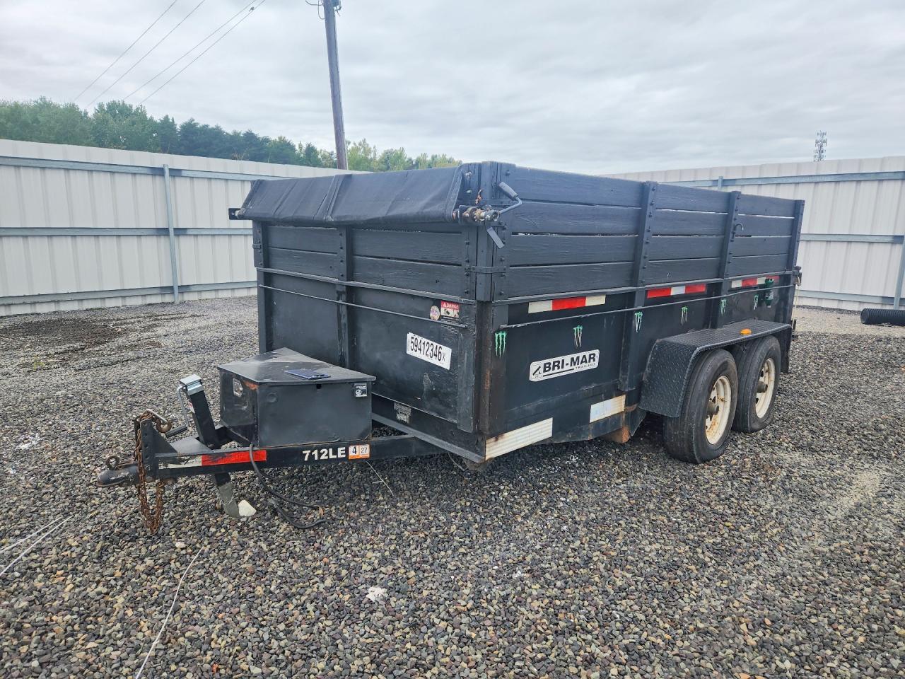 2019 BRI-MAR TRAILERS | 58CB1DB21KC003630 | UPCARS