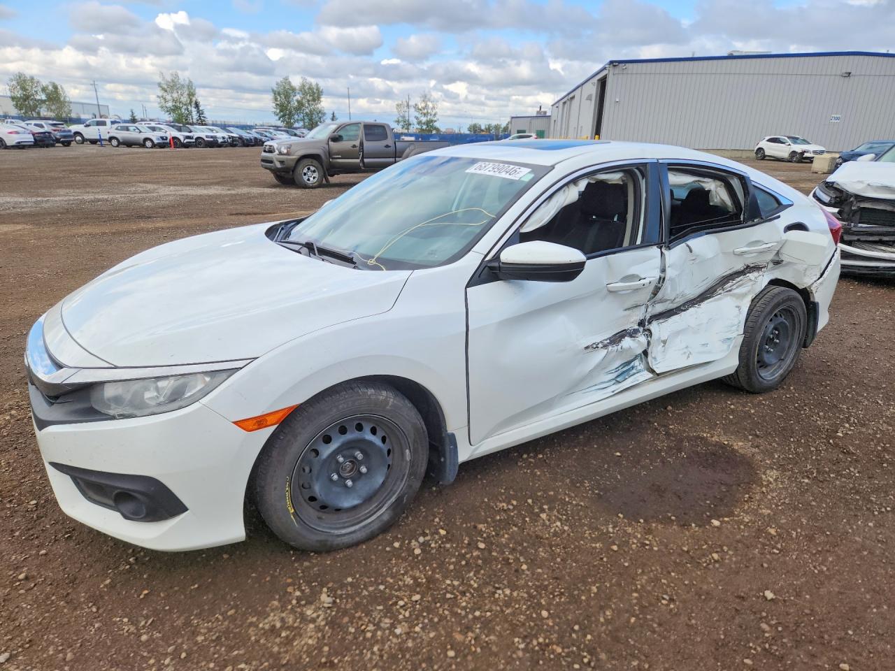 2018 HONDA CIVIC EX | 2HGFC2F83JH009655 | UPCARS