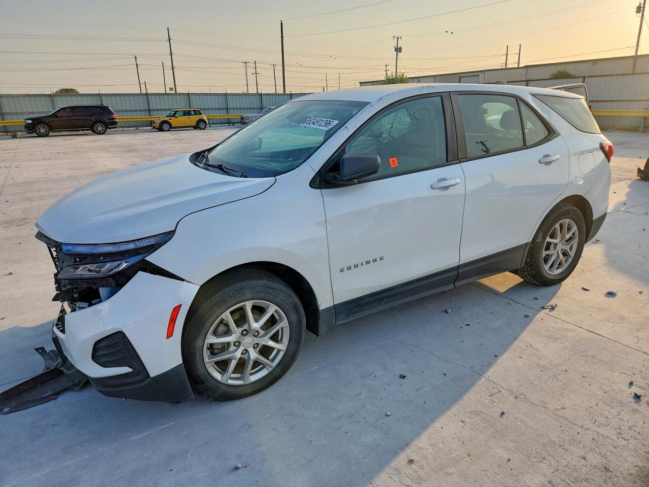 2022 CHEVROLET EQUINOX LS | 3GNAXHEV3NS219612 | UPCARS