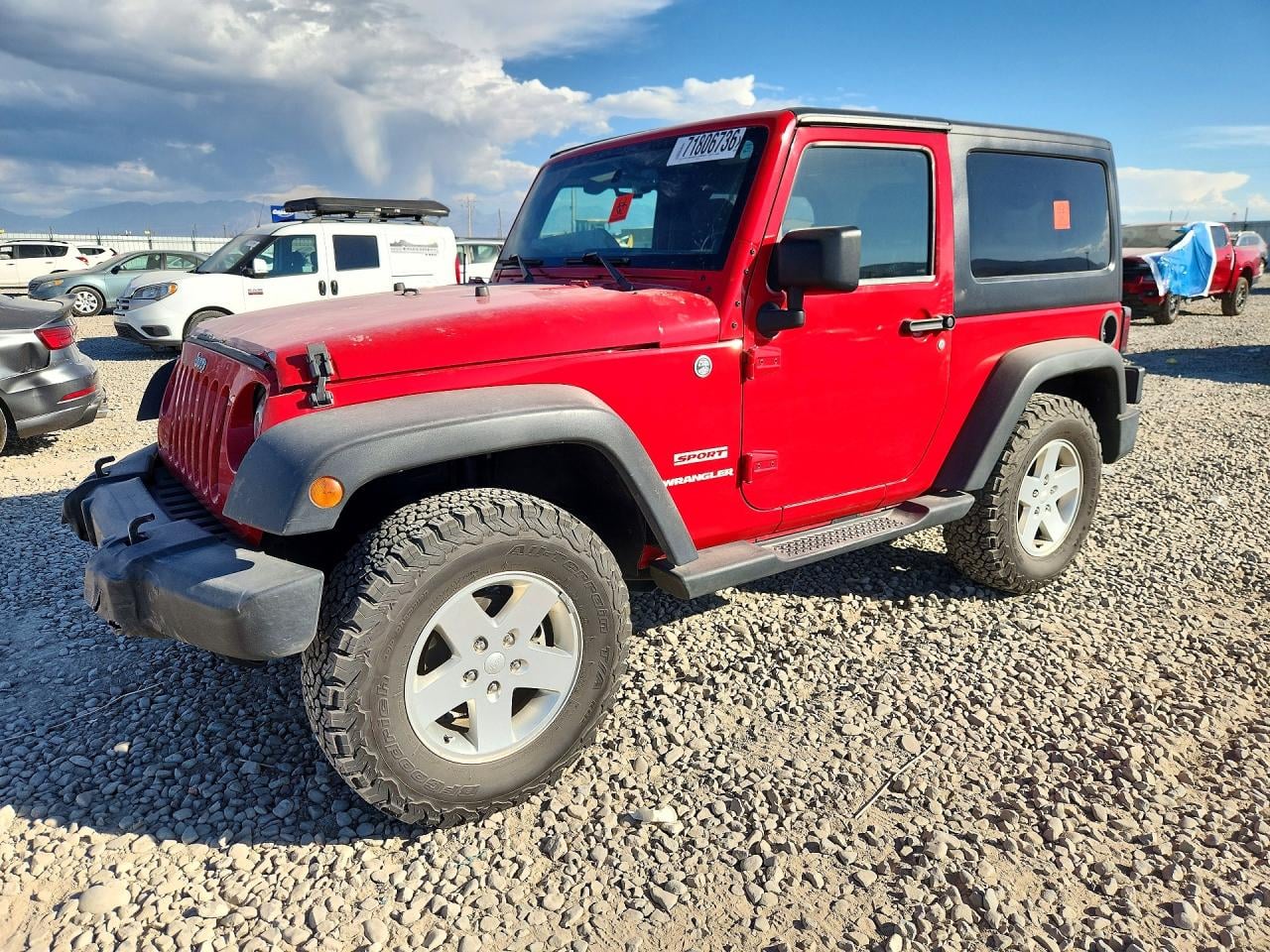 2012 JEEP WRANGLER SPORT | 1C4AJWAG5CL175900 | UPCARS