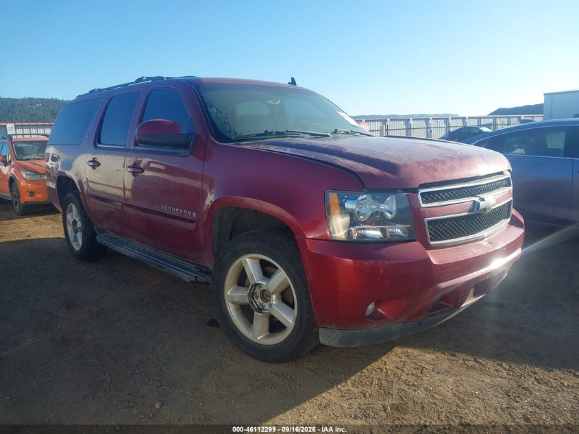 2007 CHEVROLET SUBURBAN 1500 LT | 1GNFK163X7J360805 | UPCARS