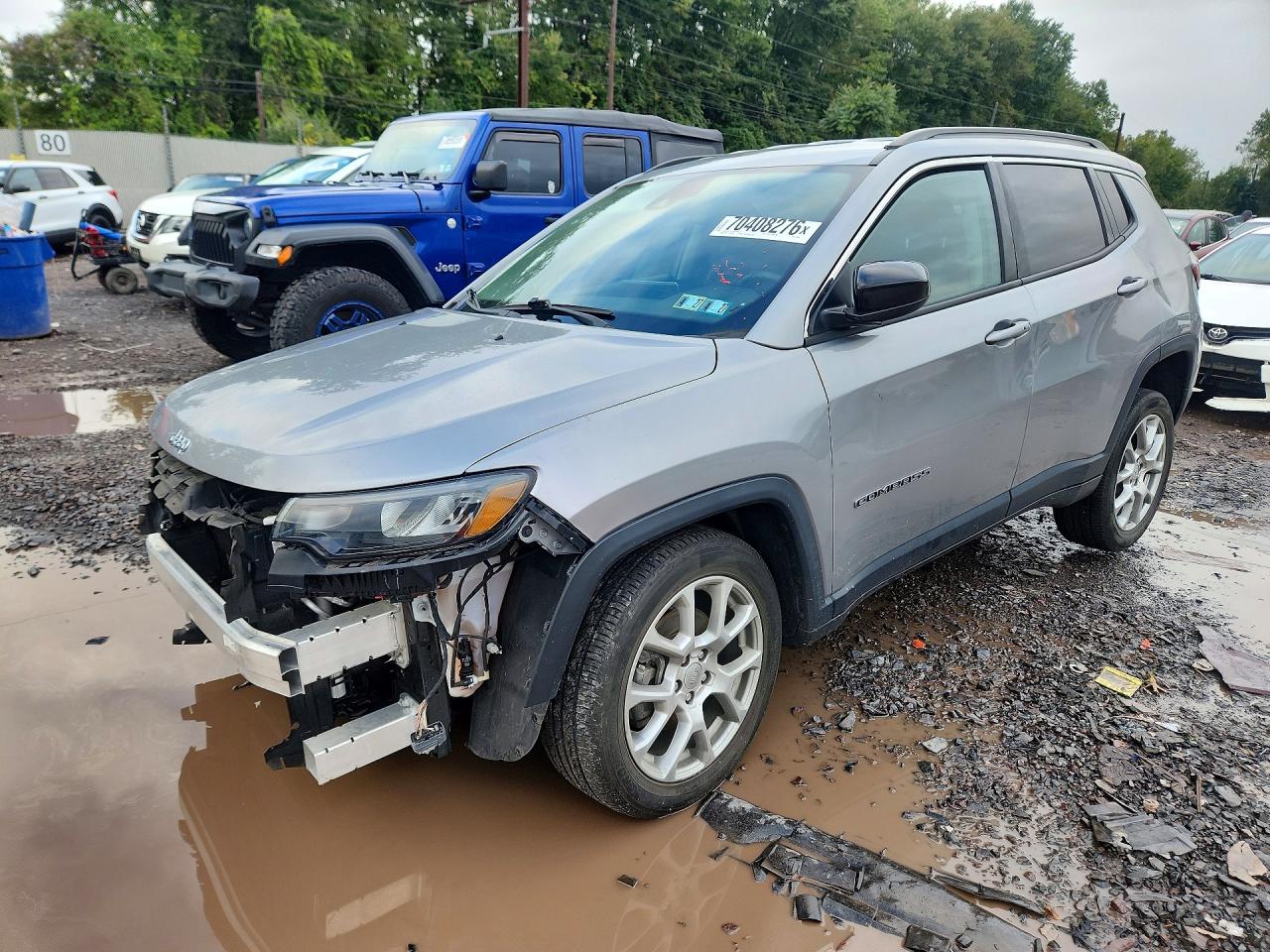 2022 JEEP COMPASS LATITUDE LUX | 3C4NJDFB3NT235568 | UPCARS