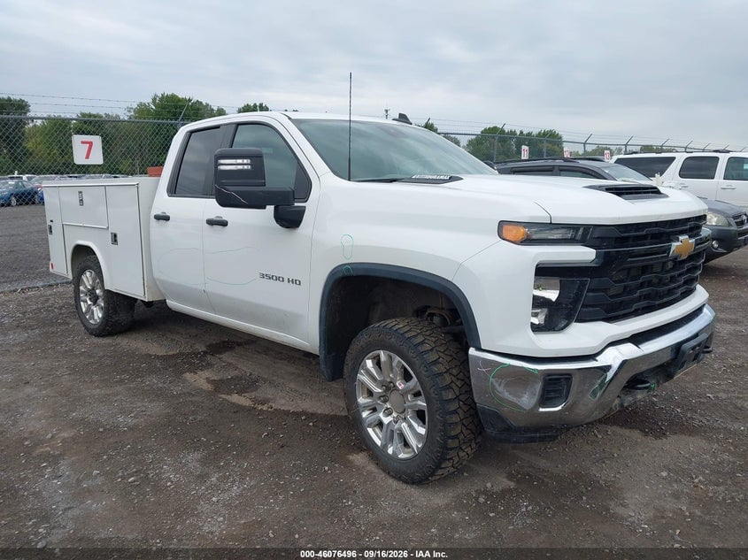 2025 CHEVROLET SILVERADO 3500HD 4WD  LONG BED WORK TRUCK | 1GB5KSEY8SF127576 | UPCARS