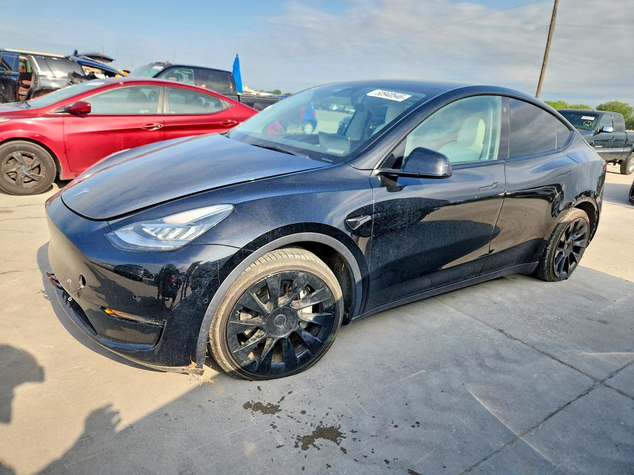 2022 TESLA MODEL Y | 7SAYGAEE7NF418611 | UPCARS