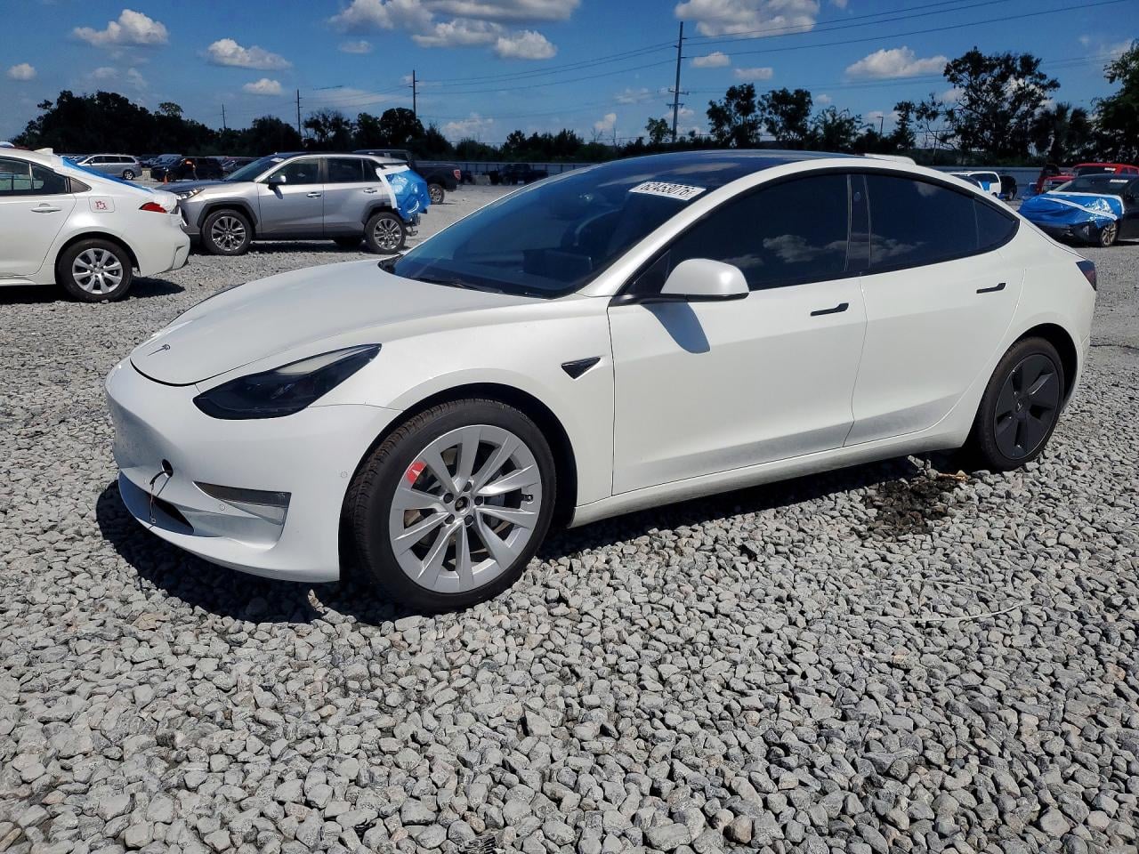 2022 TESLA MODEL 3 | 5YJ3E1EB4NF318839 | UPCARS
