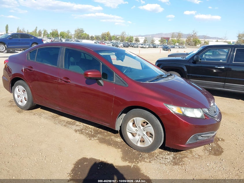 2014 HONDA CIVIC LX | 19XFB2F53EE268901 | UPCARS