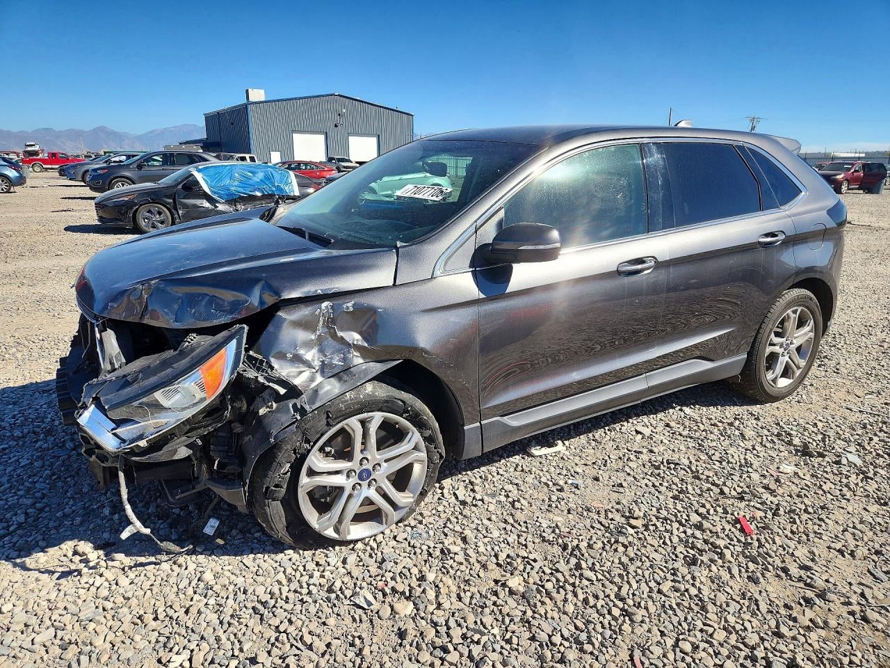2017 FORD EDGE TITANIUM | 2FMPK4K93HBB76025 | UPCARS