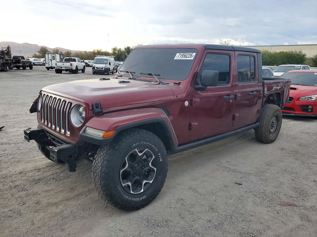 2021 JEEP GLADIATOR OVERLAND | 1C6HJTFG5ML528392 | UPCARS