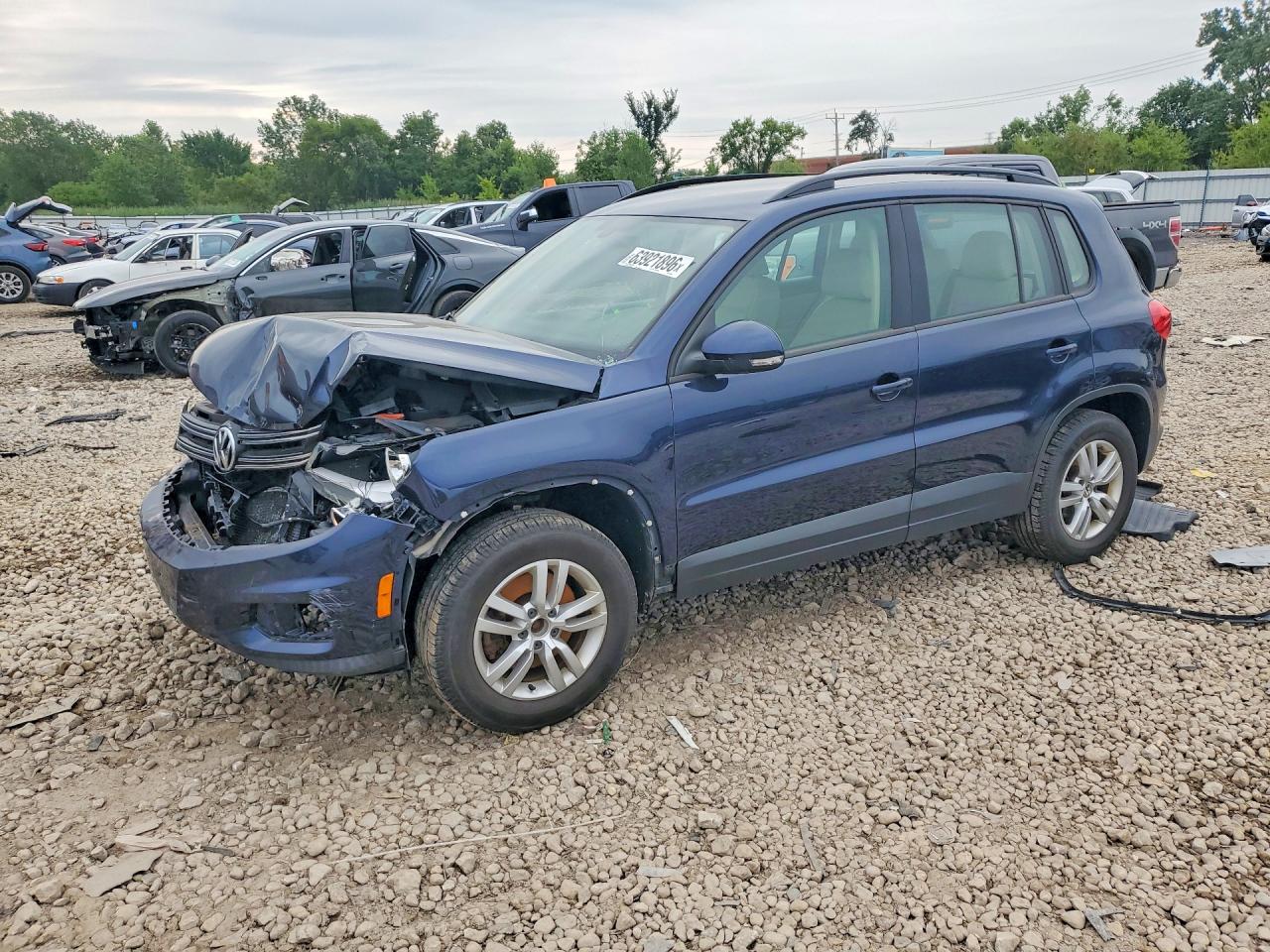 2016 VOLKSWAGEN TIGUAN S | WVGAV7AX1GW005902 | UPCARS