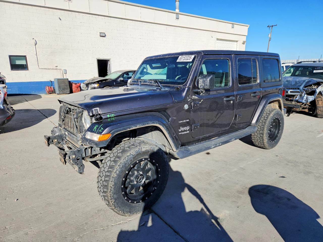 2020 JEEP WRANGLER SAHARA | 1C4HJXEN7LW213560 | UPCARS