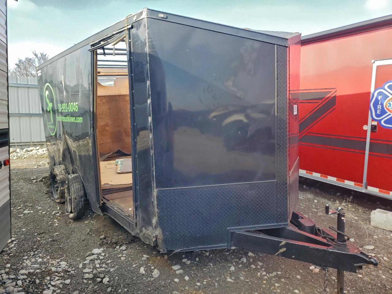2021 COVERED WAGON UNKNOWN CW7X14TA2 ENCLOSED CARGO TRAILER | 53FBE142XMF063654 | UPCARS