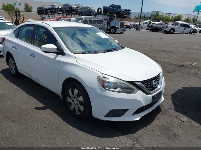 2017 NISSAN SENTRA SV | 3N1AB7APXHY374705 | UPCARS