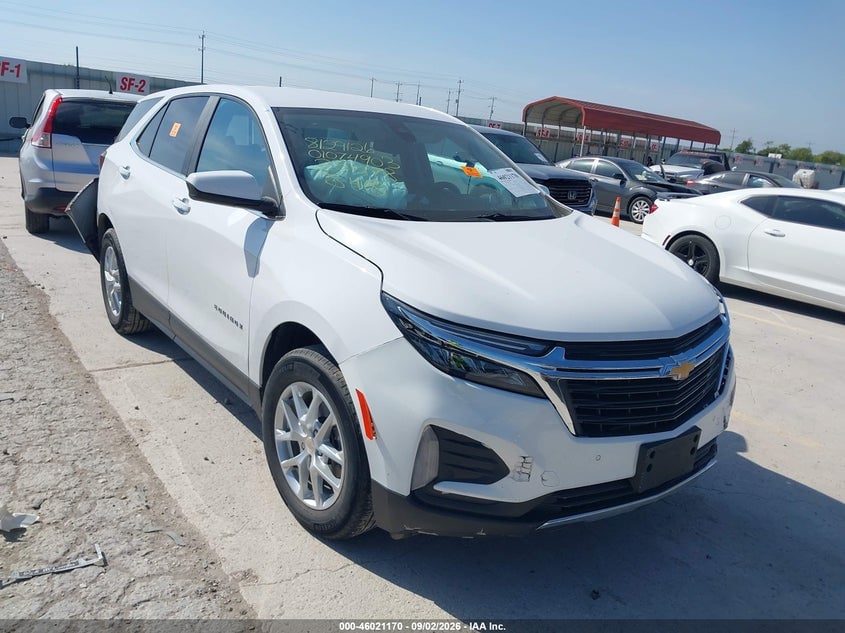2022 CHEVROLET EQUINOX FWD LT | 3GNAXKEV7NL231978 | UPCARS