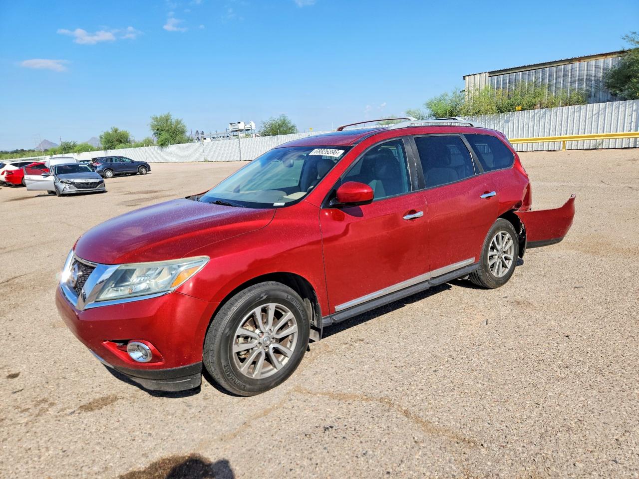 2014 NISSAN PATHFINDER S | 5N1AR2MNXEC620173 | UPCARS