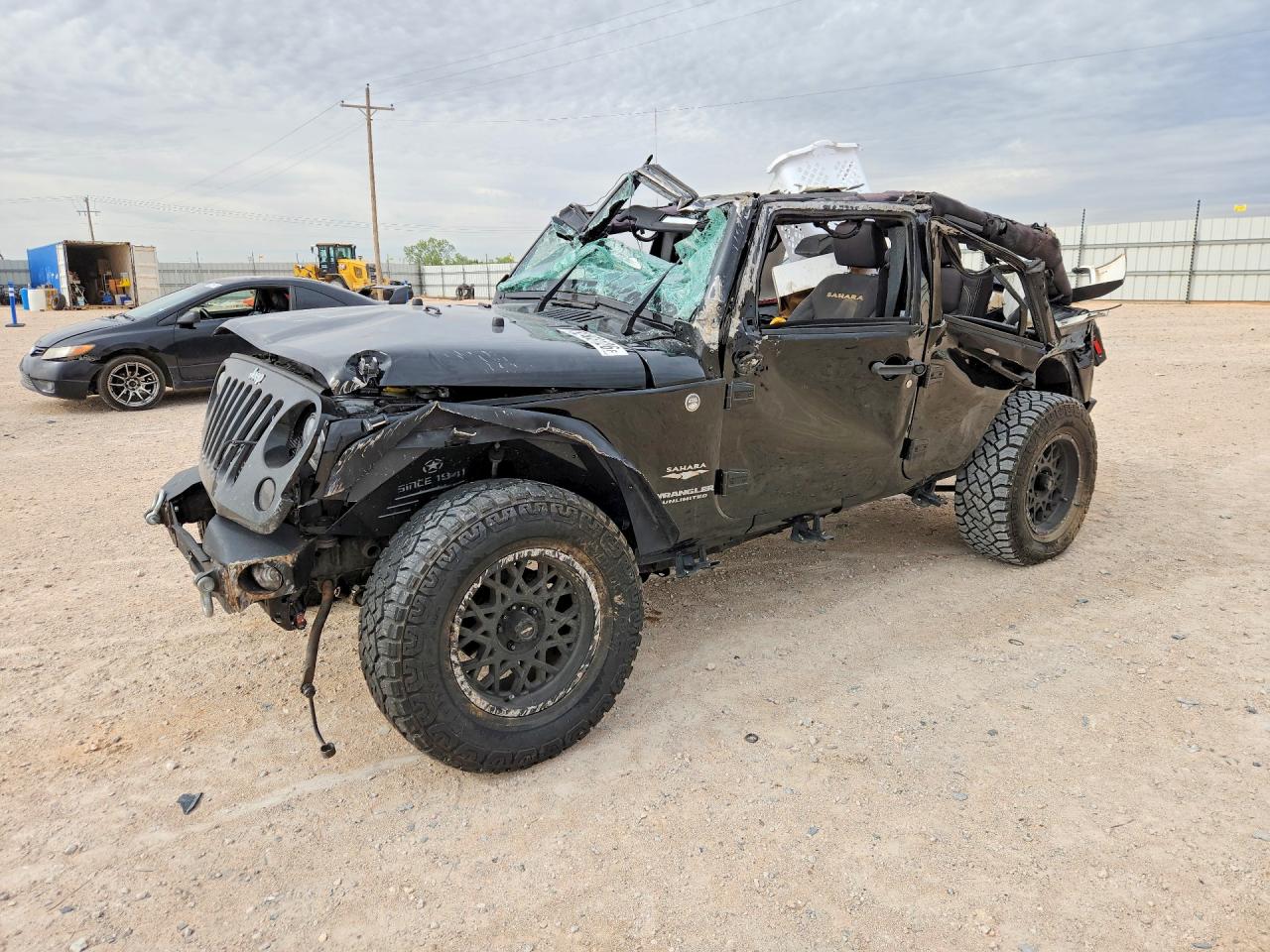 2015 JEEP WRANGLER SAHARA | 1C4BJWEG6FL572566 | UPCARS