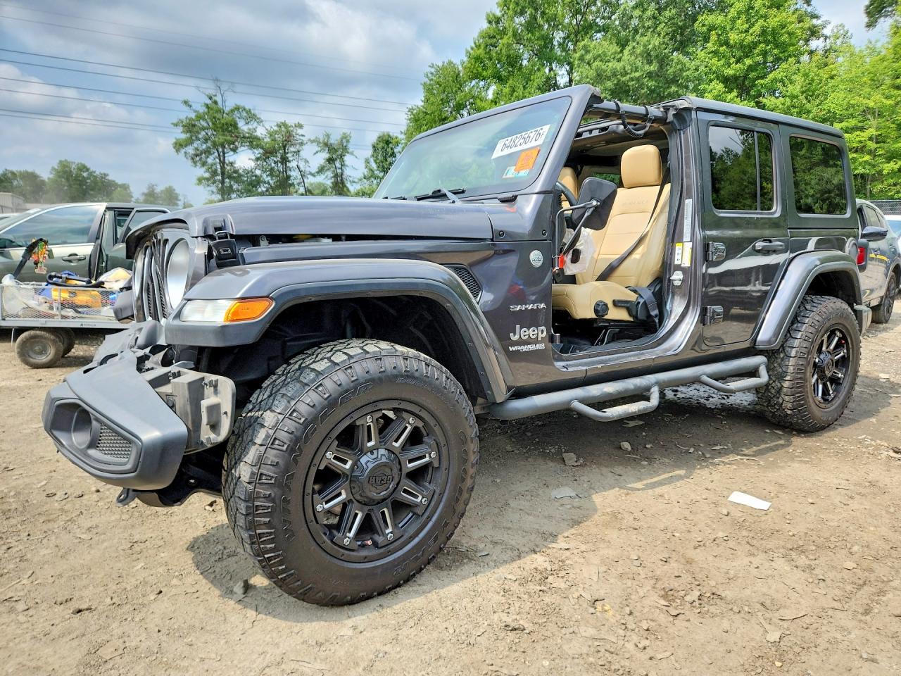2018 JEEP WRANGLER SAHARA | 1C4HJXEG5JW134256 | UPCARS