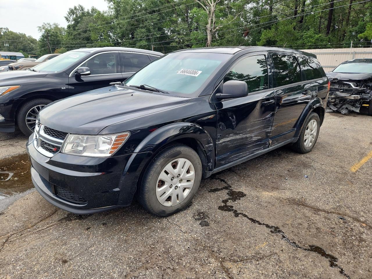 2014 DODGE JOURNEY SE | 3C4PDCAB4ET263106 | UPCARS