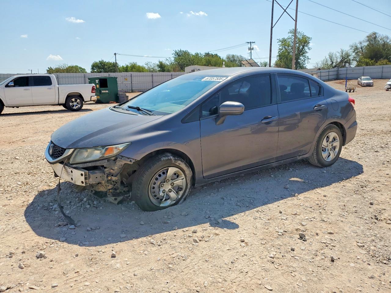 2015 HONDA CIVIC LX | 19XFB2F55FE115079 | UPCARS