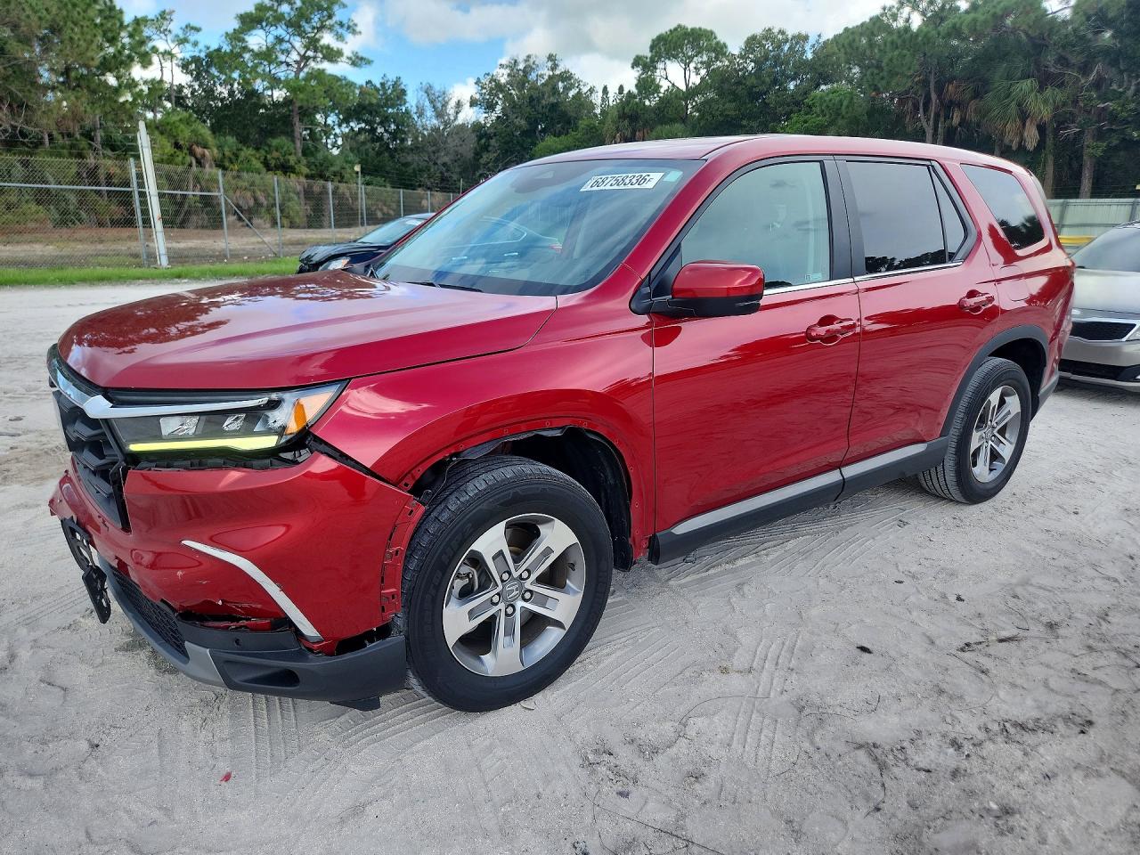 2023 HONDA PILOT EXL | 5FNYG2H57PB002379 | UPCARS