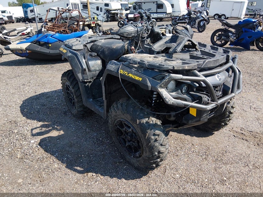 2022 CAN-AM OUTLANDER XT 850/XT-P 850 | 3JBLKAU4XNJ002258 | UPCARS