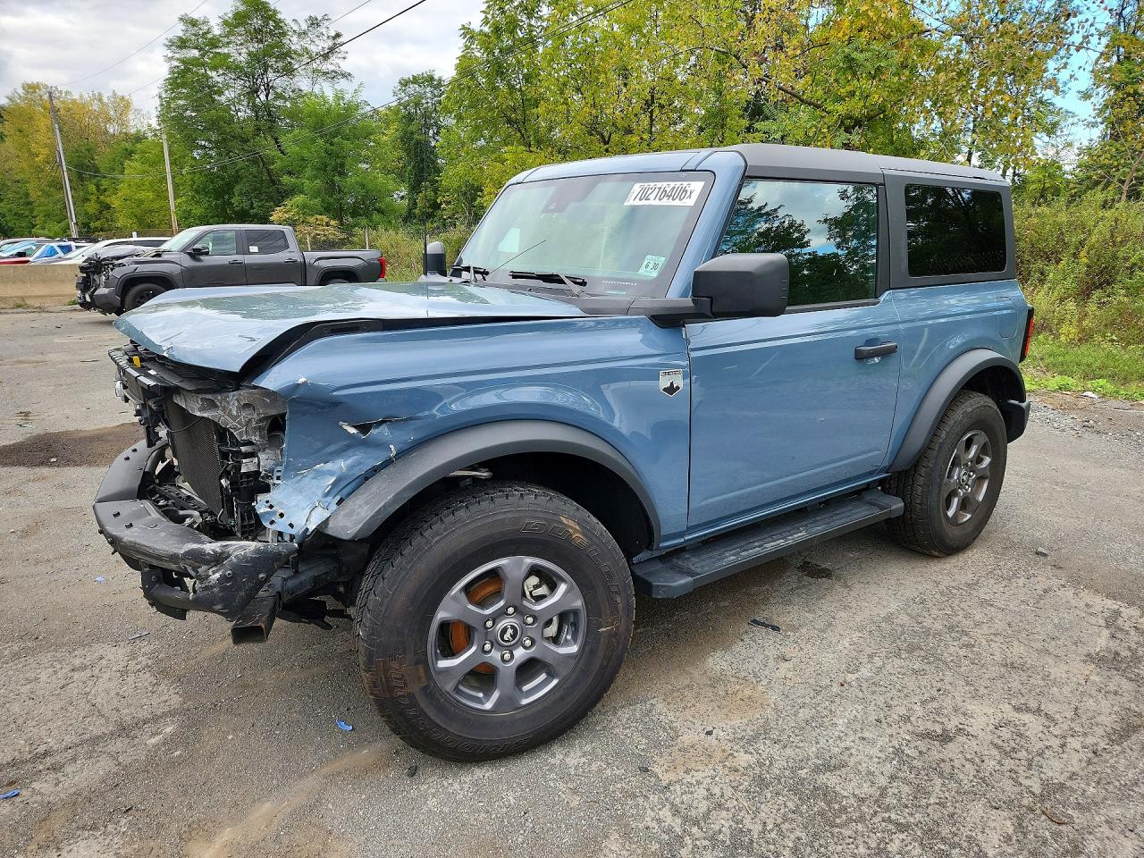 2024 FORD BRONCO BIG BEND | 1FMDE7AHXRLA85162 | UPCARS