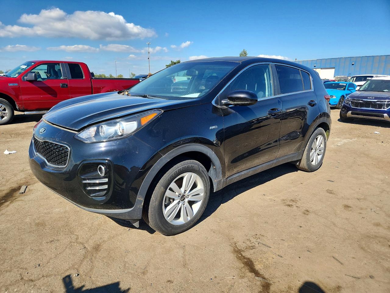 2018 KIA SPORTAGE LX | KNDPMCAC4J7371698 | UPCARS