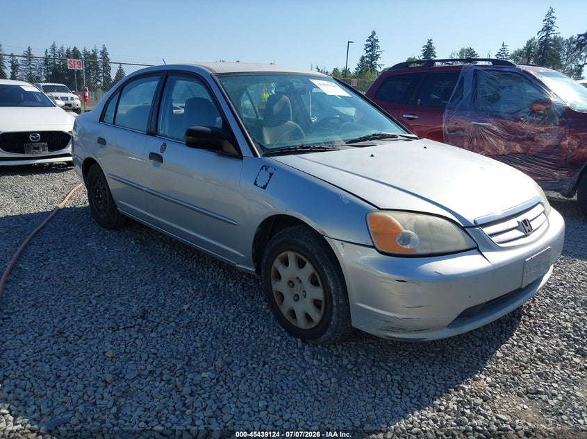 2001 HONDA CIVIC LX | 2HGES16501H503924 | UPCARS