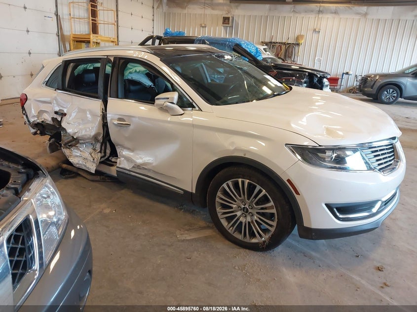 2018 LINCOLN MKX RESERVE | 2LMPJ8LR1JBL49737 | UPCARS