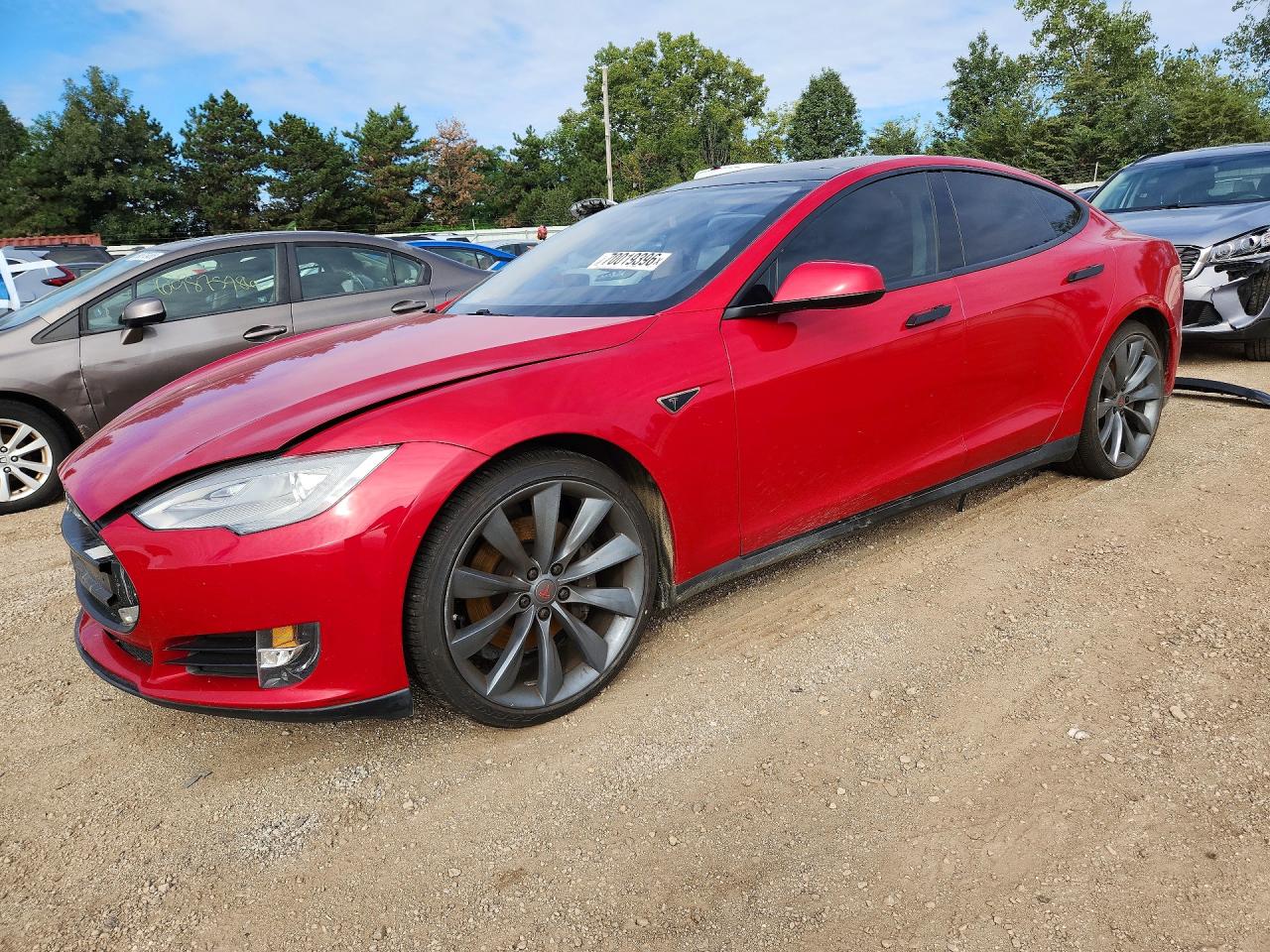 2012 TESLA MODEL S | 5YJSA2AP6CFP01211 | UPCARS