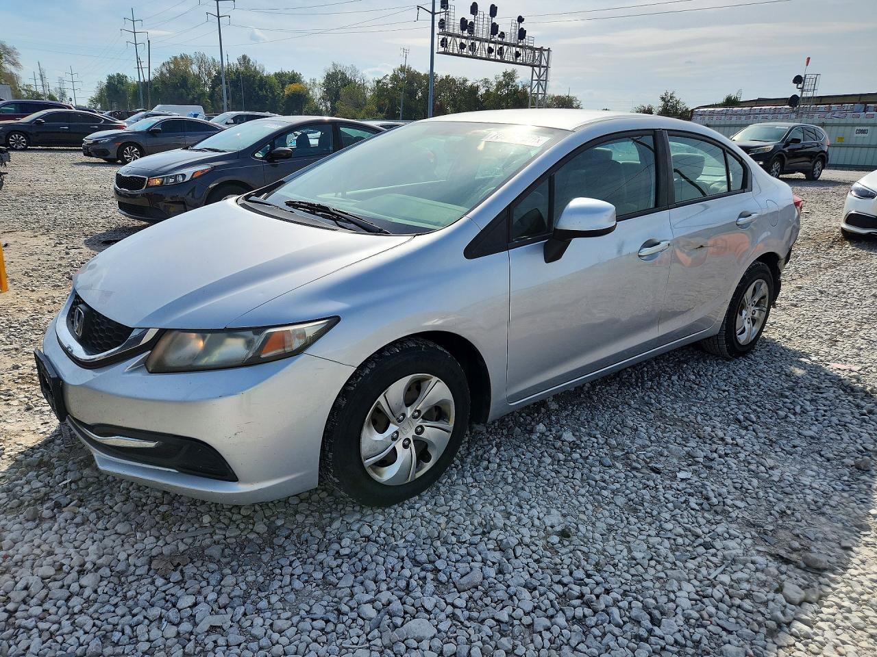 2013 HONDA CIVIC LX | 19XFB2F54DE031848 | UPCARS