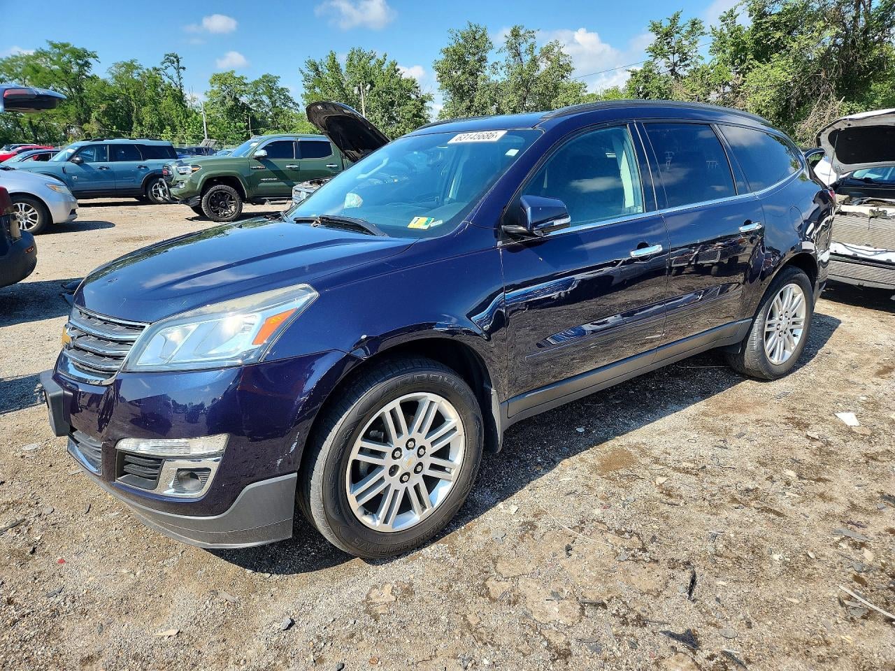 2015 CHEVROLET TRAVERSE LT | 1GNKRGKD3FJ143686 | UPCARS