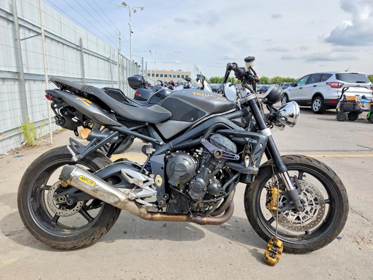 2010 TRIUMPH MOTORCYCLE STREET R | SMTD02NE3AJ424948 | UPCARS