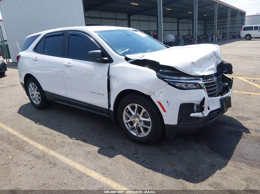 2023 CHEVROLET EQUINOX FWD LS | 3GNAXHEG2PL219728 | UPCARS