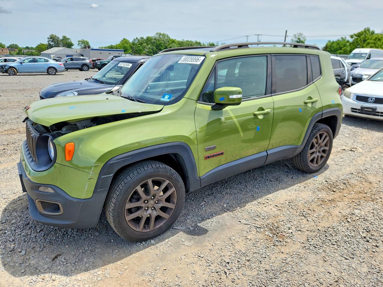 2016 JEEP RENEGADE LATITUDE | ZACCJBBT5GPD66327 | UPCARS