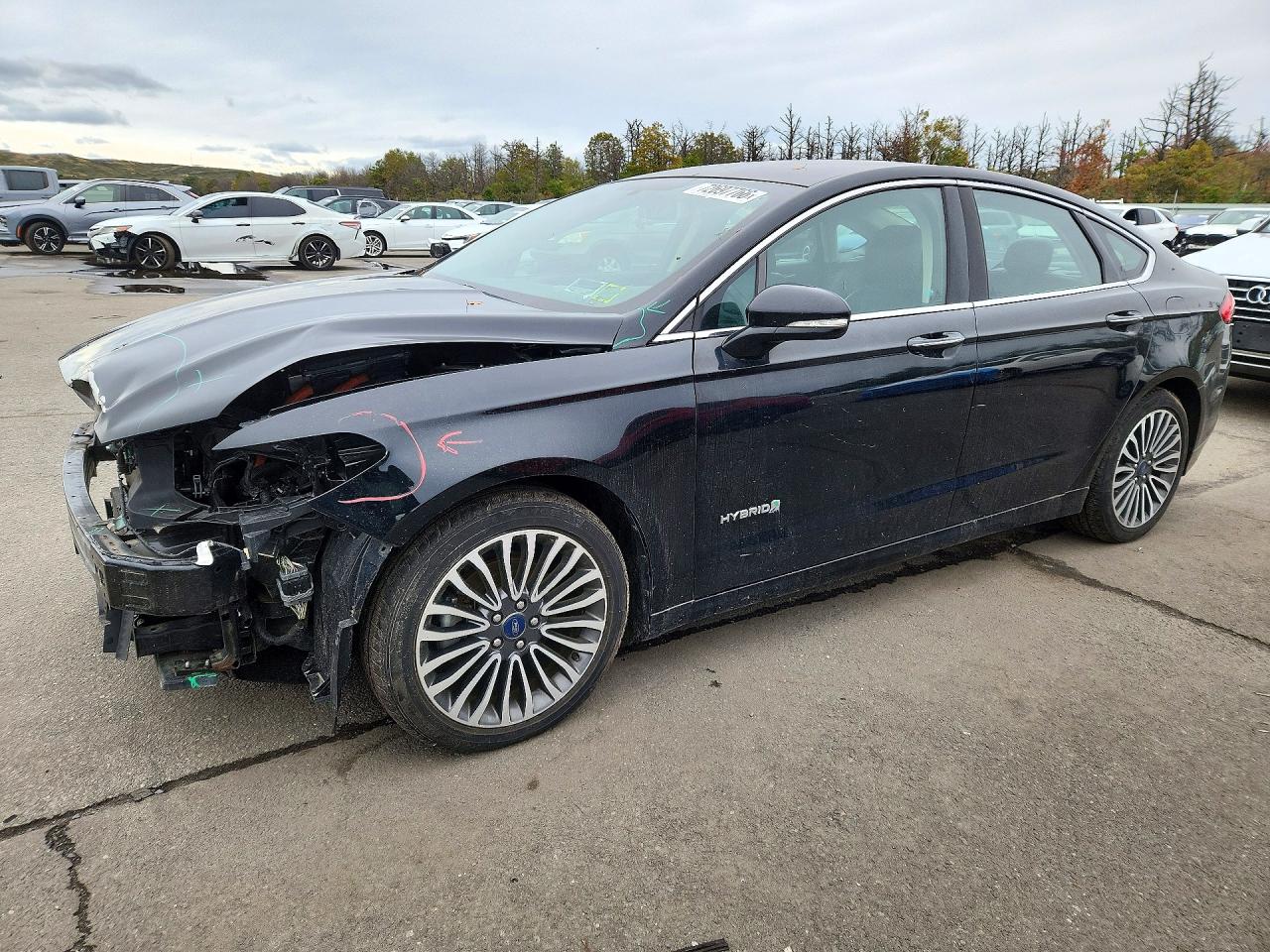 2018 FORD FUSION TITANIUM/PLATINUM HEV | 3FA6P0RU8JR177639 | UPCARS